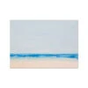 Beach On A Clear Day Print | Blue Sea Painting - Unframed