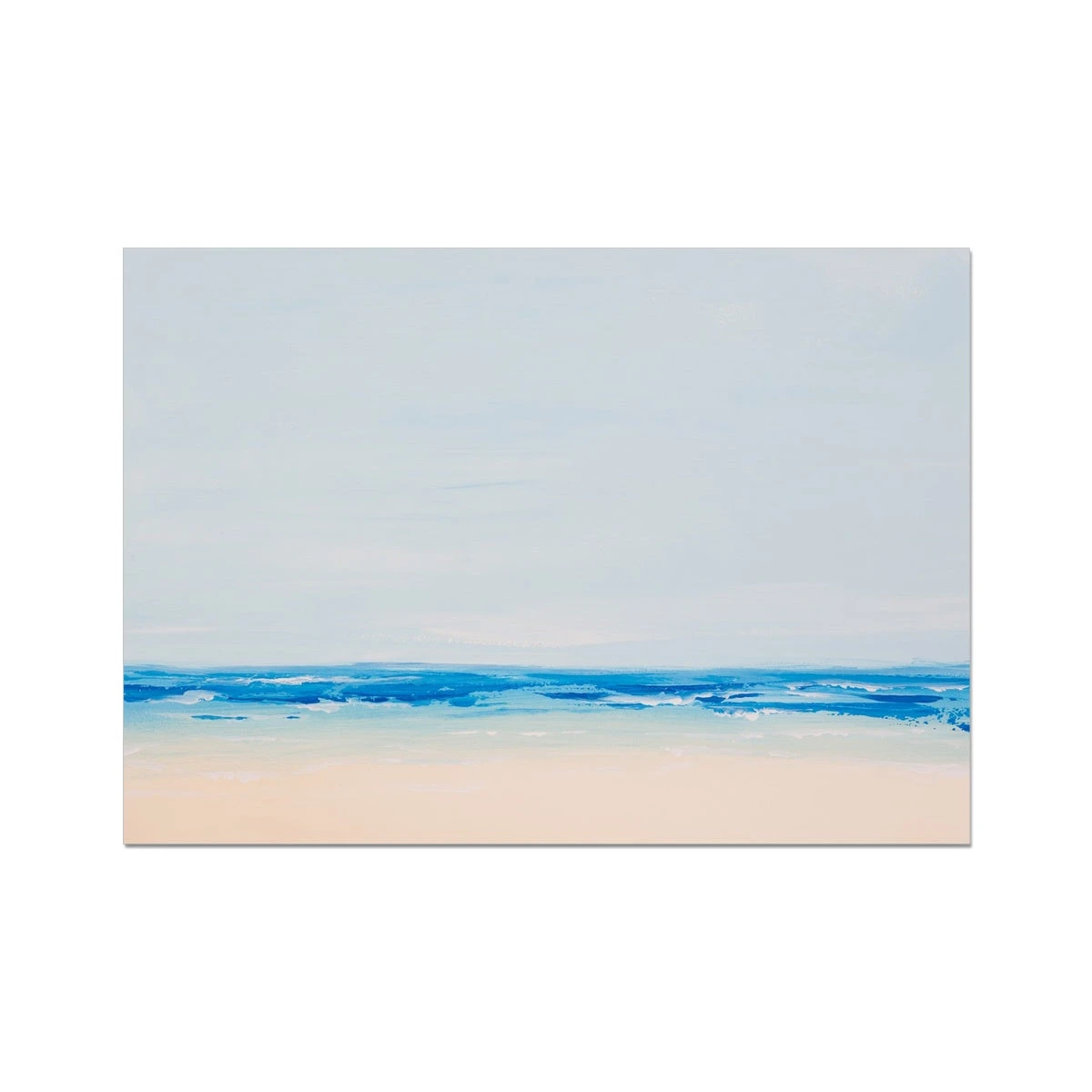 Beach On a Clear Day Print | Blue Sea Painting - Unframed Beach On A Clear Day Print | Blue Sea Painting - Unframed -Beach House Art 028e055a e93b 4def 8c52 7e104ca548fd