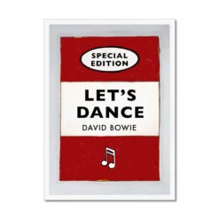Let's Dance Quote On Vintage Style Book Cover Print In Red - Framed 4 Let's Dance Quote On Vintage Style Book Cover Print In Red - Framed -Beach House Art 03aa279c 20df 4a42 85e1 4bc0e9352e33