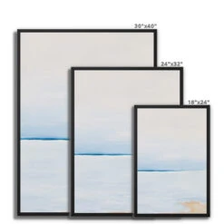 Modern Abstract Coastal Painting No 3 | Minimal Wall Art Print - Framed Canvas -Beach House Art 1f39cc05 2ff8 4f2f 9abf f4b0f937f20f