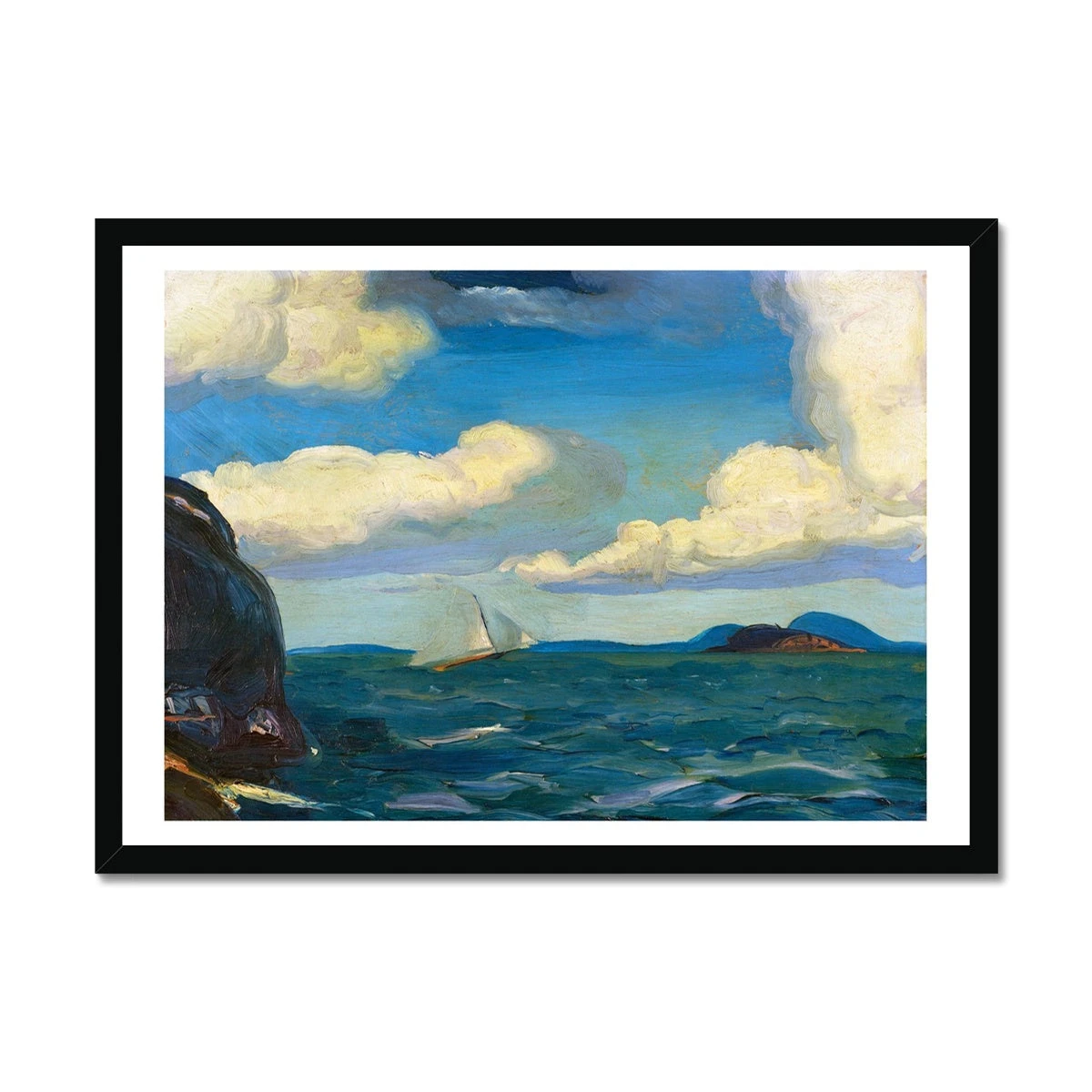 A Fresh Breeze on Sea Painting | Vintage Boat Painting Wall Art - Framed A Fresh Breeze On Sea Painting | Vintage Boat Painting Wall Art - Framed -Beach House Art 1fad7194 e7bc 4d1a 8171 6b5301895b5f