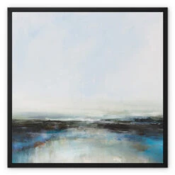 Twilight Tide | Coastal Visions Sea Painting Print - Framed Canvas