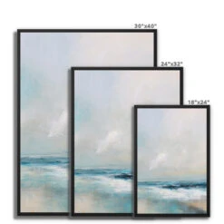 Ocean's Embrace Painting | Coastal Visions Sea Print - Framed Canvas 4 Ocean's Embrace Painting | Coastal Visions Sea Print - Framed Canvas -Beach House Art 2f5f6c99 a598 4e1a 92b7 914d0e5df48b