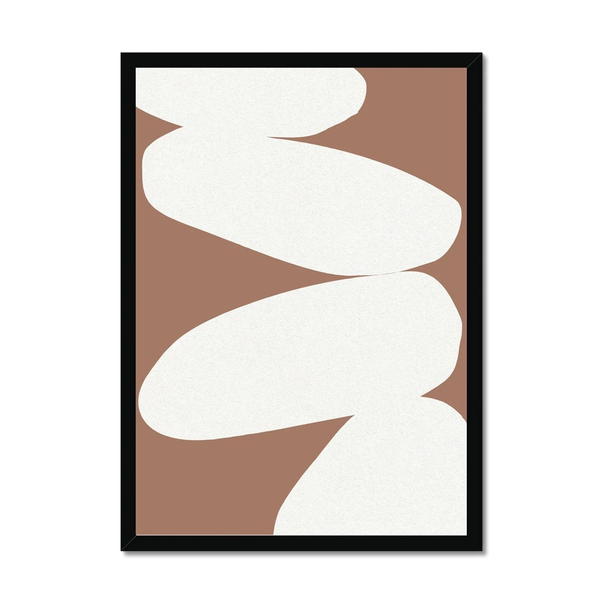 Balancing Stones Mocha No 1 - Abstract Shape Art - Framed Balancing Stones Mocha No 1 - Abstract Shape Art - Framed -Beach House Art 32ea565f da18 4372 a9d9 422793fac5a6 c5acd7e1 5171 41f3 ba2b 0b84b9f79ca6
