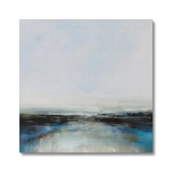 Twilight Tide | Coastal Visions Sea Painting Print - Unframed Canvas -Beach House Art 35c22908 6b15 4d0c a640 aec8e6f25386