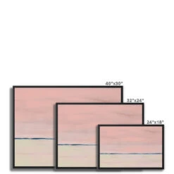 Rose-gold Coast Painting | Abstract Beach Painting - Framed Canvas -Beach House Art 4620f655 61ed 48ac a44c d06e9db8f0bc