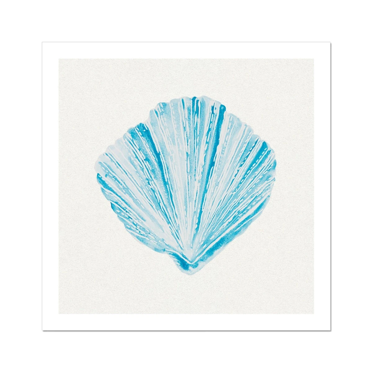 Aqua Watercolour Fan Shell Painting | Shell Wall Art - Unframed Aqua Watercolour Fan Shell Painting | Shell Wall Art - Unframed -Beach House Art 59d5731a 9d59 4e5c abbd 174af4d2b167