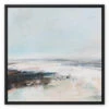 Sea Veil 2 Painting | Coastal Visions Beach Painting Print - Framed Canvas