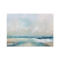 Ethereal Coast Painting | Coastal Visions Beach Print - Unframed Print