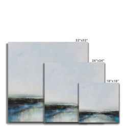 Twilight Tide | Coastal Visions Sea Painting Print - Unframed Canvas -Beach House Art 6c803dfc 85f8 425c bc6c 5c15851f0188