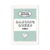 Dancing Queen Quote On Vintage Style Book Cover Print In Green - Unframed