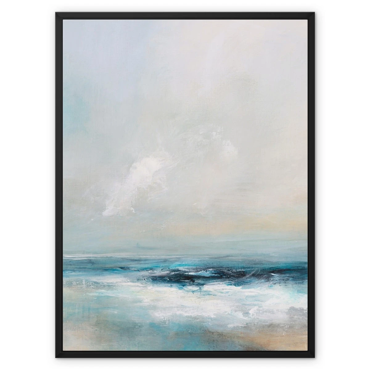 Ocean's Embrace Painting | Coastal Visions Sea Print - Framed Canvas Ocean's Embrace Painting | Coastal Visions Sea Print - Framed Canvas -Beach House Art 715a067e b881 4f1e b5fc 19ef65e9d023 e9078456 760b 4699 84e4 bfc2e8692660