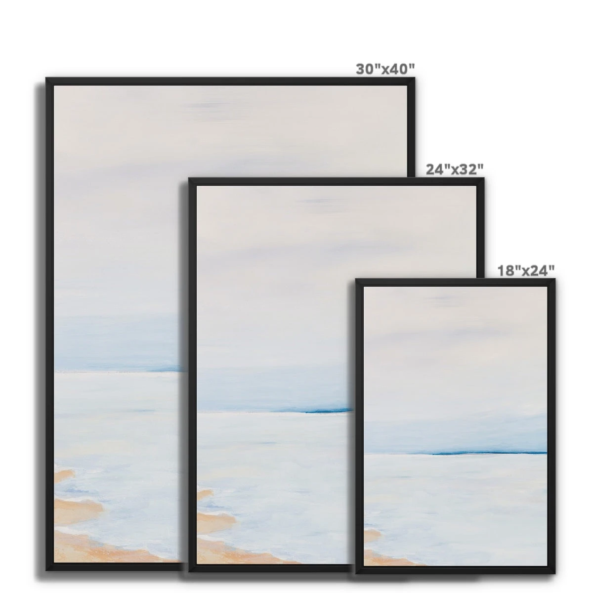 Modern Abstract Coastal Painting No 2 | Minimal Wall Art Print - Framed Canvas Modern Abstract Coastal Painting No 2 | Minimal Wall Art Print - Framed Canvas -Beach House Art 7c2c8711 405f 4fda 9cb9 3edb8928cf54