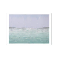 A View From Padstow Print | Beach Painting - Unframed