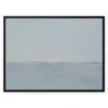 Slate Sea Painting | Modern Abstract Coastal Wall Art - Framed Canvas