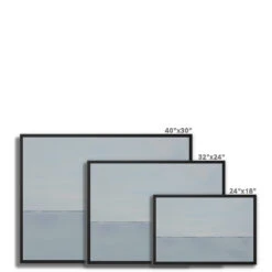 Slate Sea Painting | Modern Abstract Coastal Wall Art - Framed Canvas -Beach House Art 9608c4f1 20a3 4933 8a5d 346bfd53e41a