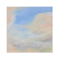 Coastal Clouds Painting | Sea Painting - Unframed