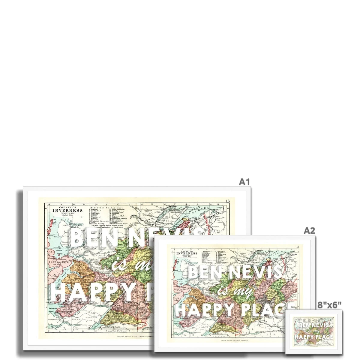 Ben Nevis Map Print - My Happy Place White Framed Print Ben Nevis Map Print - My Happy Place White Framed Print -Beach House Art 989be206 340a 4b10 b9e6 bdb116fb72da d68e5bda 1ad3 43a2 820c d4d7b4f7a1c5
