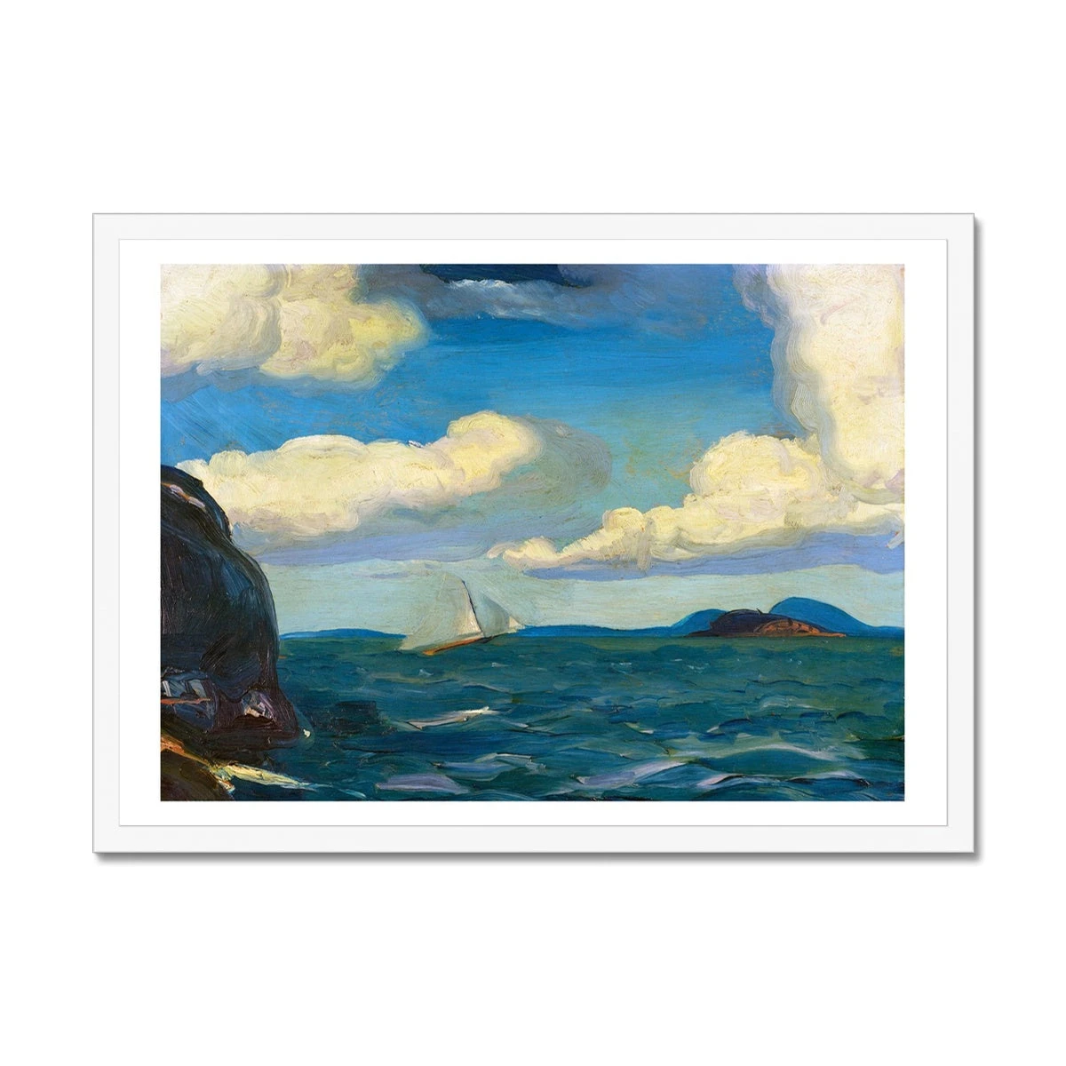 A Fresh Breeze on Sea Painting | Vintage Boat Painting Wall Art - Framed A Fresh Breeze On Sea Painting | Vintage Boat Painting Wall Art - Framed -Beach House Art 9993d989 fbd9 4274 ad40 1030deed0888