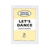 Let's Dance (Yellow) Lyric Book Cover Print - Unframed -Beach House Art 9bd5068c 858a 4aa7 be79 7df84e1e17e0