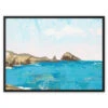 Mother Ivey's Bay Painting |Cornwall Beach Painting - Framed -Beach House Art 9ef34a4a 31f4 414d 99b5 051040ab4d89