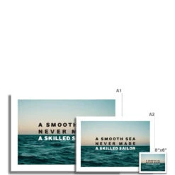 A Smooth Sea - Unframed Print 5 A Smooth Sea - Unframed Print -Beach House Art A Smooth Sea Unframed Print Home Garden Decor Artwork Posters Prints Visual Artwork Beach House Art 1674155129