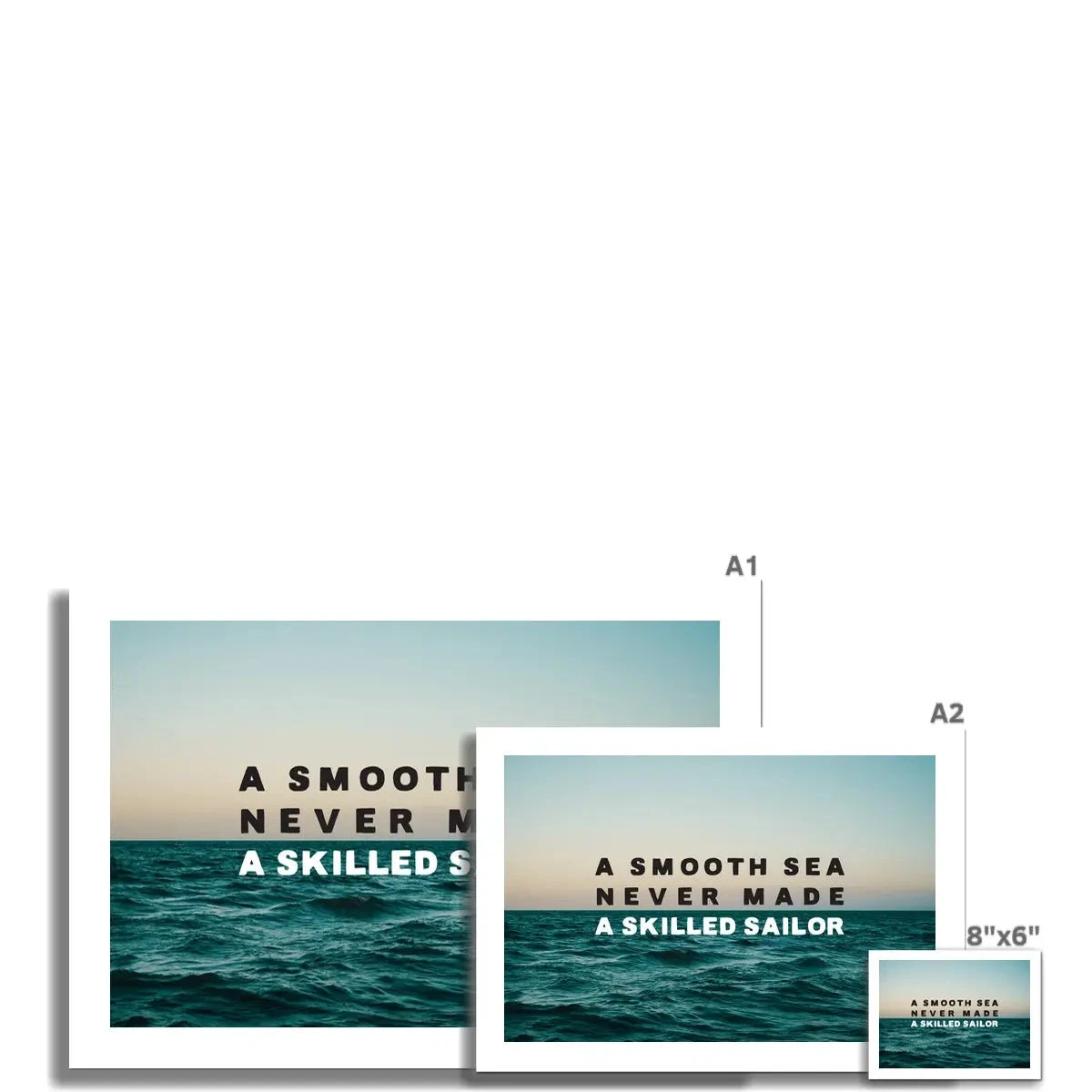 A Smooth Sea - Unframed Print A Smooth Sea - Unframed Print -Beach House Art A Smooth Sea Unframed Print Home Garden Decor Artwork Posters Prints Visual Artwork Beach House Art 1674155129