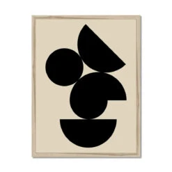 Abstract Shells No 3: Abstract Wall Art - Framed