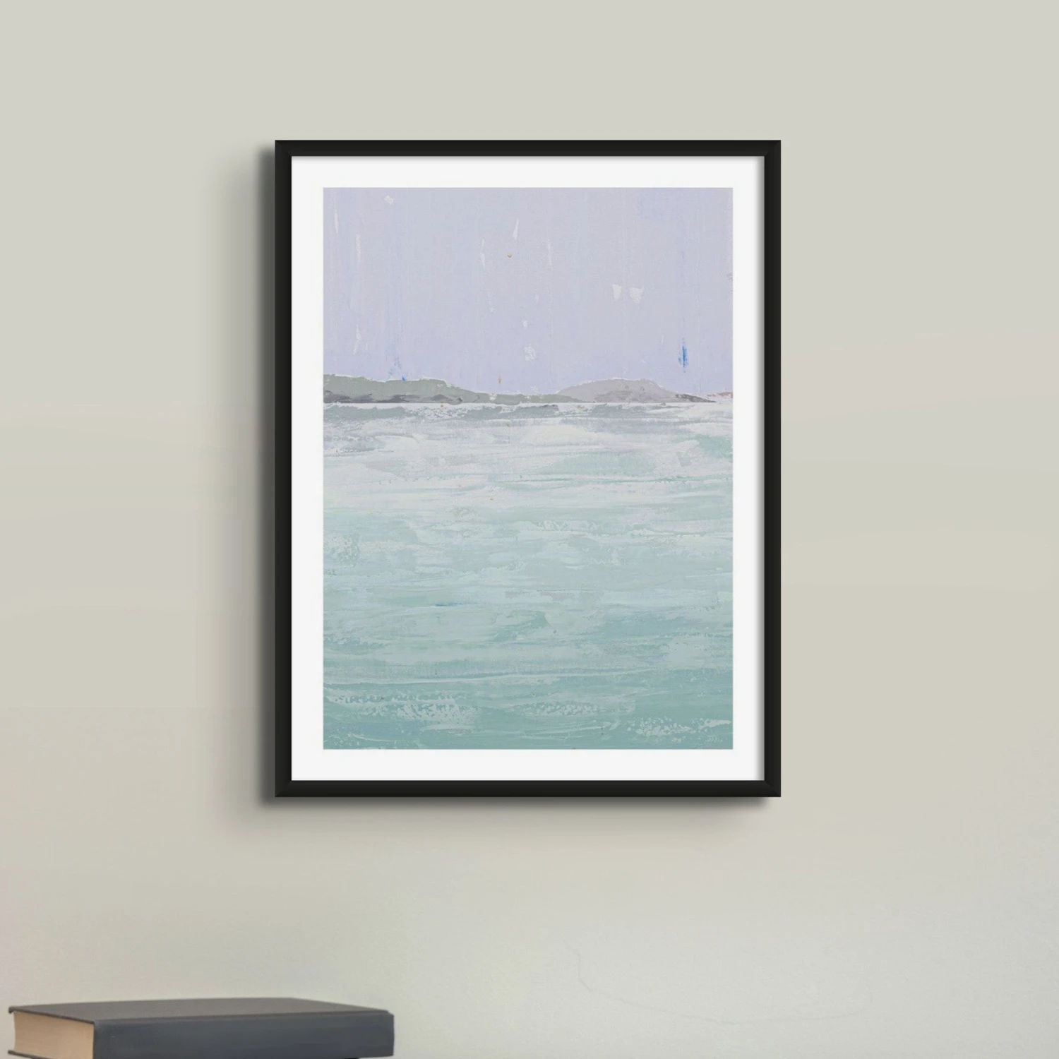 After the Rain Print | Beach Painting - Unframed After The Rain Print | Beach Painting - Unframed -Beach House Art AftertheRain