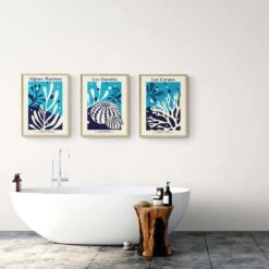 Algues Marines Print | Graphic Botanical Print Of Seaweed And Coral - Unframed 4 Algues Marines Print | Graphic Botanical Print Of Seaweed And Coral - Unframed -Beach House Art Algues Marines Unframed Print Wall Art Beach House Art 1650735948