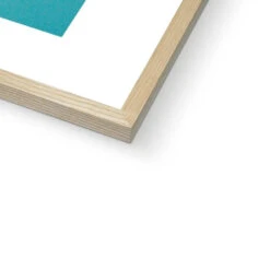 Aqua Palm Tree Photography Print - Framed -Beach House Art Aqua Palm Tree Beach Photography Framed Print Fine art Beach House Art 1663939033