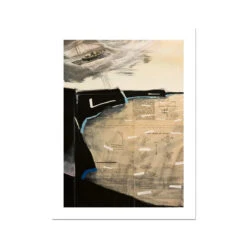 Bay Of Yachts Sea Print | Modern Coastal Art - Unframed