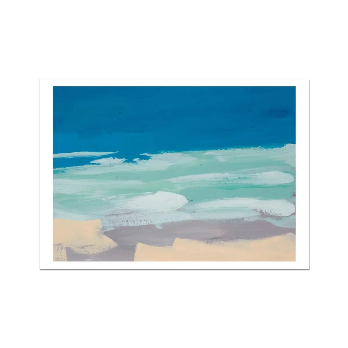 Beach Print (Abstract Art Print) - Unframed -Beach House Art Beach Print Abstract Art Print Unframed Home Garden Decor Artwork Posters Prints Visual Artwork Beach House Art 1682194559 c8c5d218 f612 4d1a ac5f e2e66ef89814