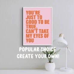 Custom Quote Print | Block Type | Lemon - Unframed -Beach House Art BlockExampleFinals 02 5c4e674a 1545 4081 812c 0e3c5f165f3a