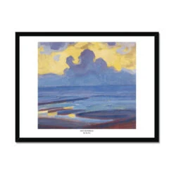 By The Sea (Mondrian) - Framed