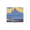 By The Sea Mondrian Print - Unframed