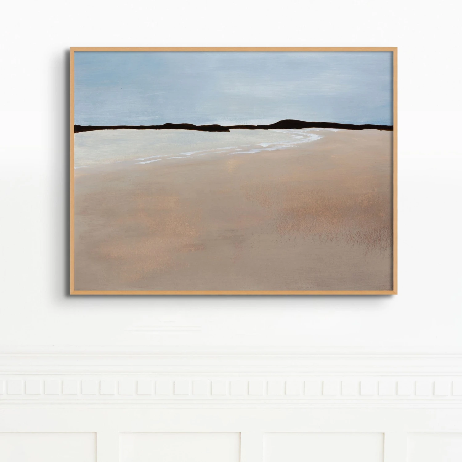 Calm Bay Painting | Minimal Abstract Coastal Painting Wall Art - Framed Canvas Calm Bay Painting | Minimal Abstract Coastal Painting Wall Art - Framed Canvas -Beach House Art CalmBay ModernAbstractCoastalPaintingWallArt 74e23942 f448 4675 8a8b 6087e361c1be