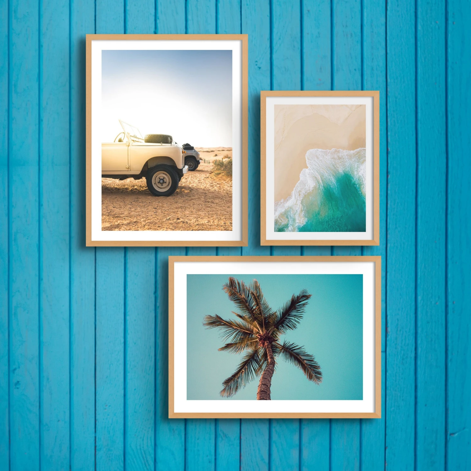 Land Rover Defender Beach at Dawn Photography Print | Colourful - Unframed Land Rover Defender Beach At Dawn Photography Print | Colourful - Unframed -Beach House Art Colourphotowallx3sq bda5c768 9037 4f05 bff2 6ff3aa08a0b9