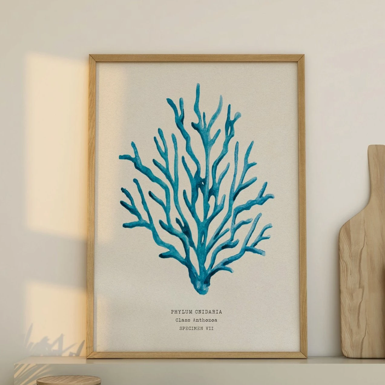 Coral Wall Art | Sea Blue Coral Print | Specimen 7 - Unframed Coral Wall Art | Sea Blue Coral Print | Specimen 7 - Unframed -Beach House Art CoralS7 d207be26 3c3f 4355 9383 28ffce1e267f