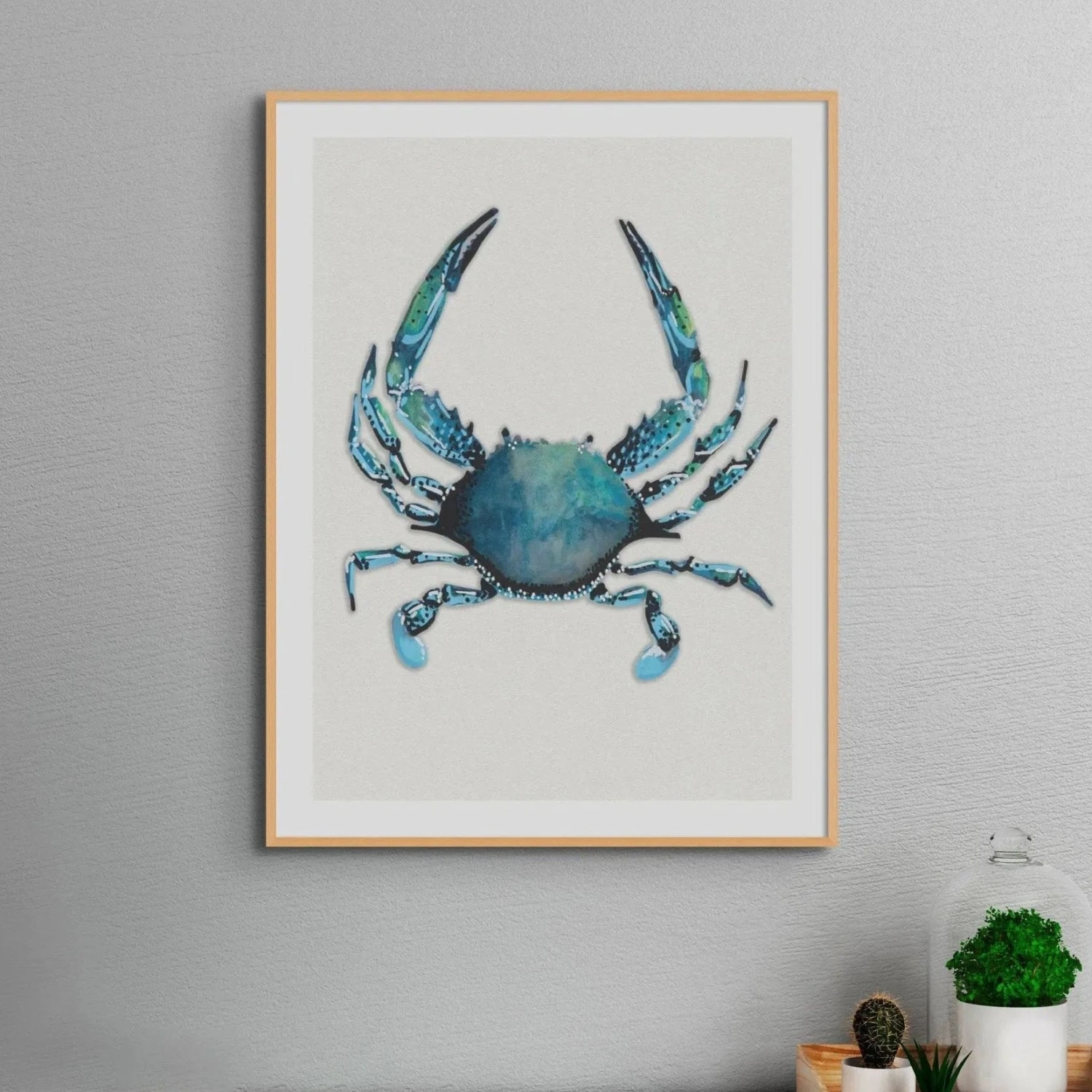 Crab Painting | Kitchen Art | Crab Print - Unframed Crab Painting | Kitchen Art | Crab Print - Unframed -Beach House Art Crab Painting Print Watercolour Shellfish Art Unframed Home Garden Decor Artwork Posters Prints Visual Artwork Beach House Art 1677848405