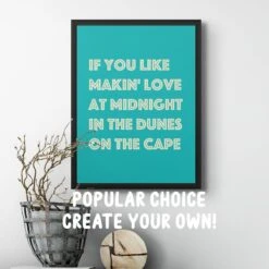 Personalised Quote Art | Cruise Type | Pink - Unframed -Beach House Art Cruisefinals 01 b041d9ec 0e64 410f 9c39 ceadb59457ce