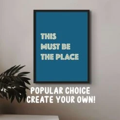 Personalised Quote Art | Cruise Type | Pink - Unframed -Beach House Art Cruisefinals 03 d2480306 927a 4129 bd96 464eb07e1355