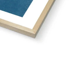 Cyan Algae: Vintage Seaweed Print - Framed Print -Beach House Art Cyan Algae Framed Print Wall Art Beach House Art 1650734064