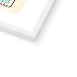 Dorset Makes Me Happy (Dorset Map) Vintage Map Art - Framed -Beach House Art Dorset Makes Me Happy Dorset Map Framed Wall art Beach House Art 1650738386