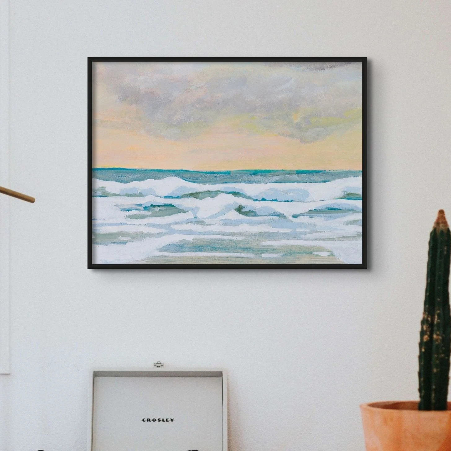 Dusk on Sea Painting | Beach Painting - Framed Canvas Dusk On Sea Painting | Beach Painting - Framed Canvas -Beach House Art DuskSea 5ffbb58f 2a38 4f81 9208 5e6c94a4400d