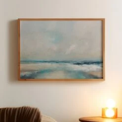 Ethereal Coast Painting | Coastal Visions Beach Print - Unframed Print -Beach House Art EtherealCoast