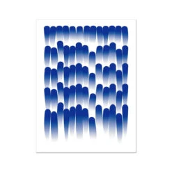 Harlyn Bay: Graphic Wall Art - Unframed