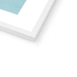 Framed Map Of Ibiza | Ibiza Is My Happy Place Quote On Ibiza Map - Framed -Beach House Art Ibiza is my Happy Place Contemporary Blue Print Ibiza Map Print Framed Print Fine art Beach House Art 1670325392