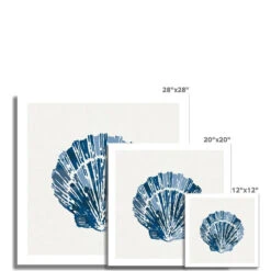 Indigo Scallop Shell Art Print | Watercolour Shell Art - Unframed 8 Indigo Scallop Shell Art Print | Watercolour Shell Art - Unframed -Beach House Art Indigo Scallop Shell Art Print Watercolour Shell Art Fine Art Print Fine art Beach House Art 1679847459 0020ae03 c754 4bef bc04 ca039793009c
