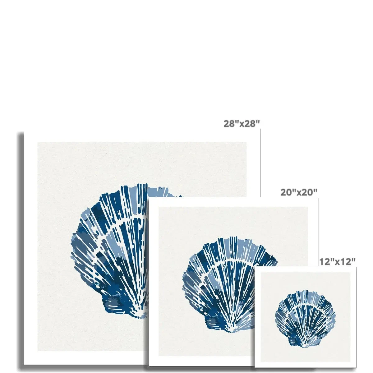 Indigo Scallop Shell Art Print | Watercolour Shell Art - Unframed Indigo Scallop Shell Art Print | Watercolour Shell Art - Unframed -Beach House Art Indigo Scallop Shell Art Print Watercolour Shell Art Fine Art Print Fine art Beach House Art 1679847459 0020ae03 c754 4bef bc04 ca039793009c